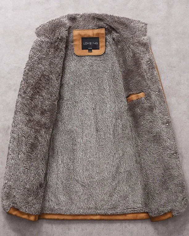 Tyler | Men's Fleece-Lined Coat, Warm Autumn Coat | The Dress Cellar