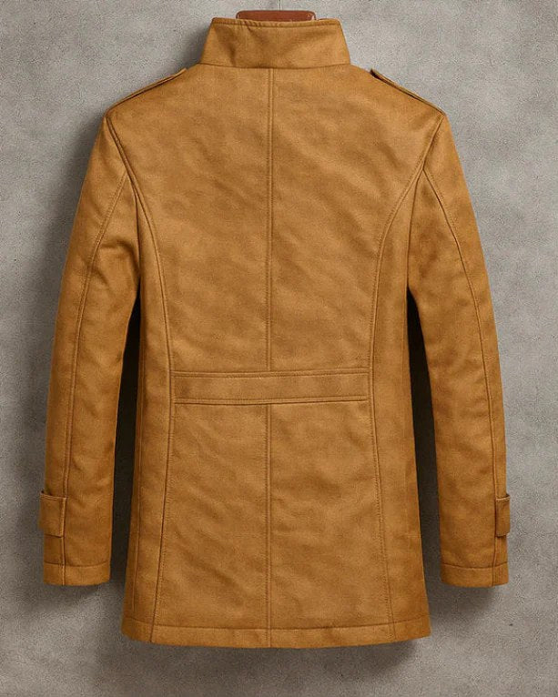 Tyler | Men's Fleece-Lined Coat, Warm Autumn Coat | The Dress Cellar