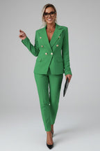 Valerie | Women's Tailored Blazer Suit, High-Waisted Trouser Suit | The Dress Cellar