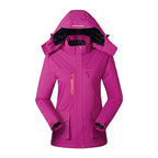 Victoire | Women's Hooded Heated Jacket with USB Power, Adjustable Temperature Jacket | The Dress Cellar | Pink
