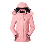 Victoire | Women's Hooded Heated Jacket with USB Power, Adjustable Temperature Jacket | The Dress Cellar | Black