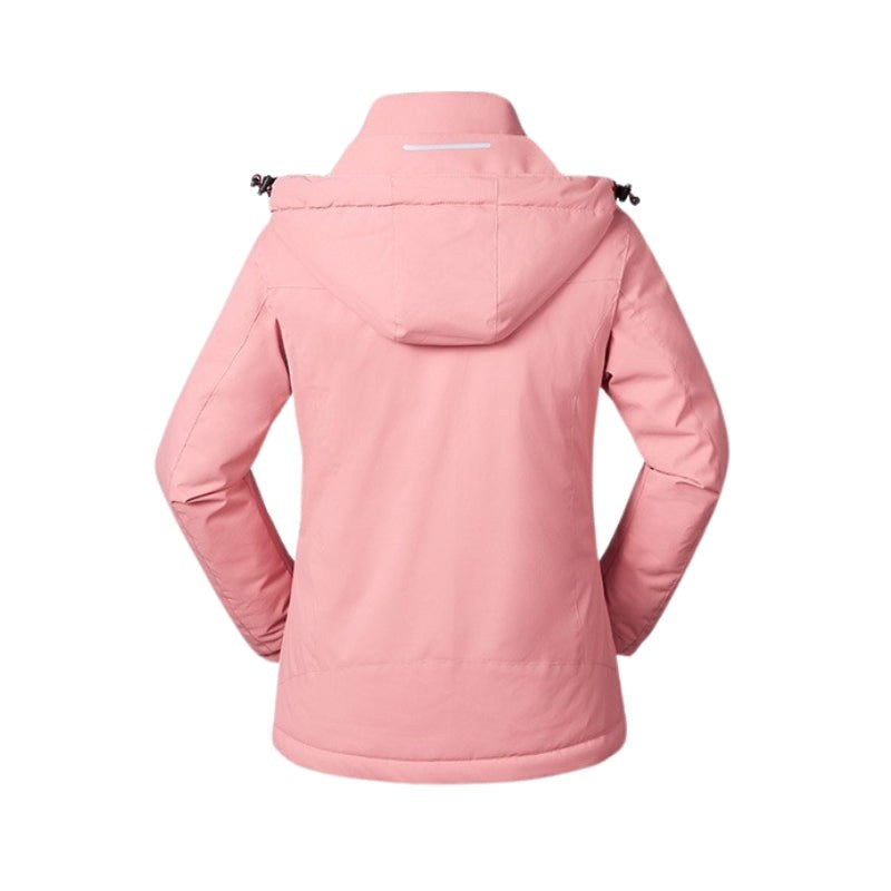 Victoire | Women's Hooded Heated Jacket with USB Power, Adjustable Temperature Jacket | The Dress Cellar