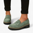 Victoria | Women's Orthopedic Comfort Loafers - Green