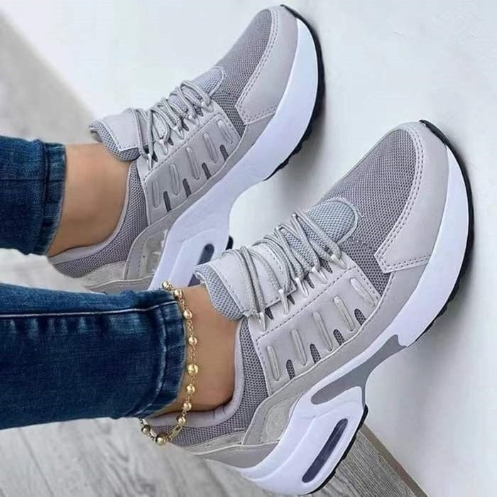 Victoria | Women's Orthopedic Sneakers with Cushioned Sole - Grijs