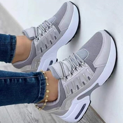 Victoria | Women's Orthopedic Sneakers with Cushioned Sole - Grijs
