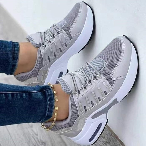 Victoria | Women's Orthopedic Sneakers with Cushioned Sole - Grijs