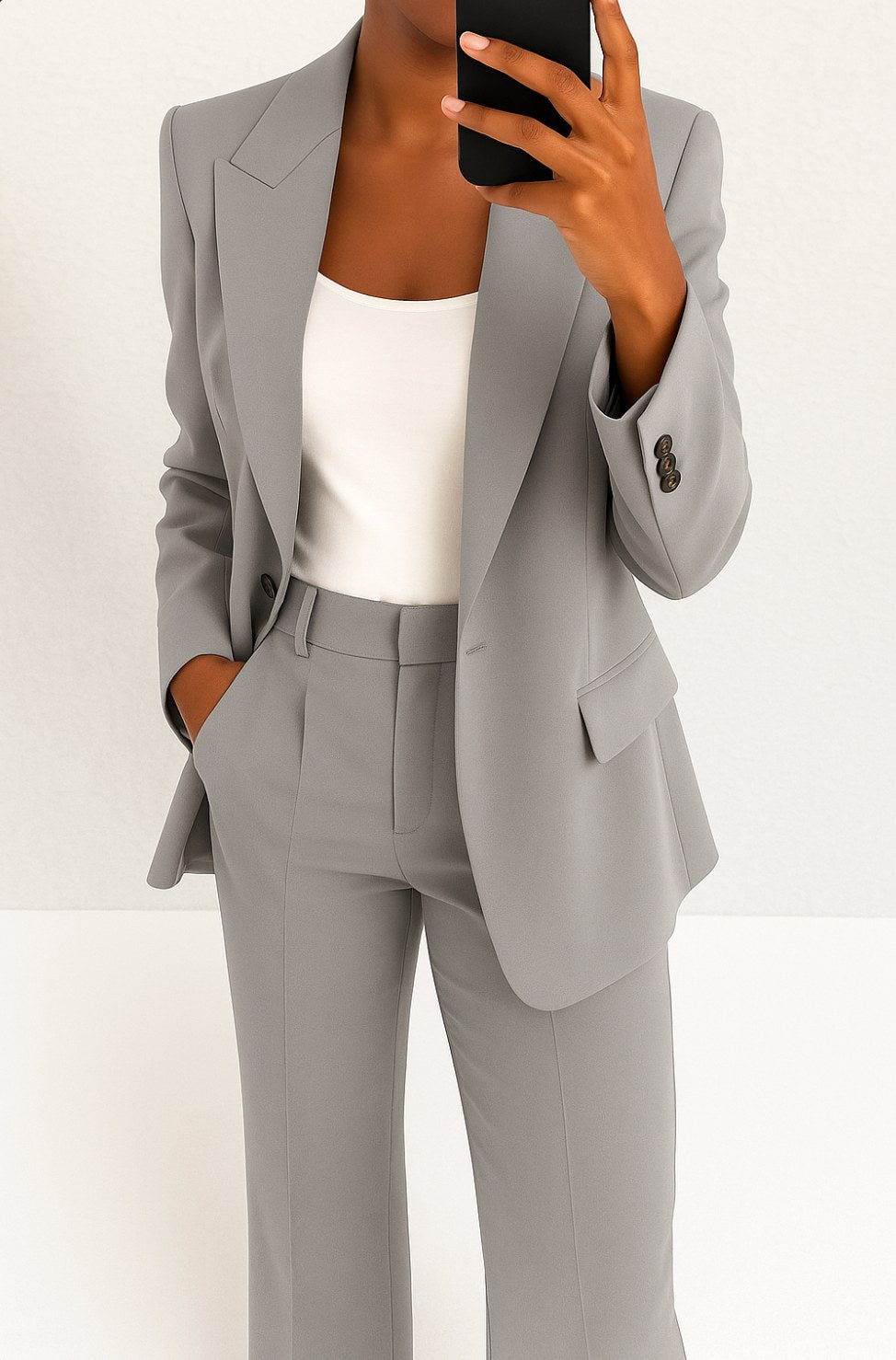 Vivienne | Women's Tailored Blazer and Trouser Set | The Dress Cellar