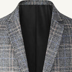 Warren | Men's Checked Lightweight Slim Fit Blazer, Smart Casual Blazer Suit | The Dress Cellar