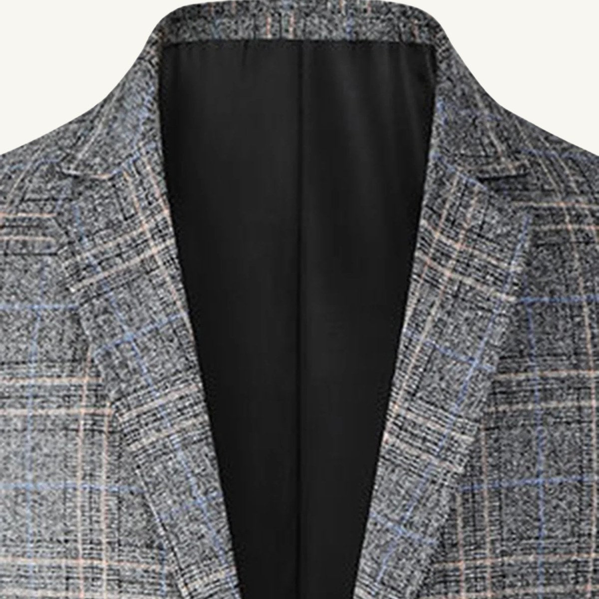 Warren | Men's Checked Lightweight Slim Fit Blazer, Smart Casual Blazer Suit | The Dress Cellar