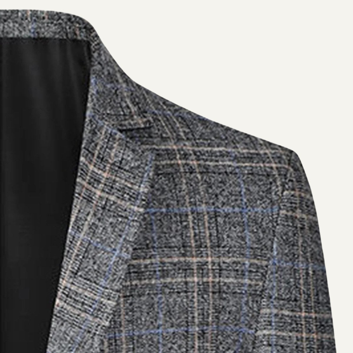 Warren | Men's Checked Lightweight Slim Fit Blazer, Smart Casual Blazer Suit | The Dress Cellar