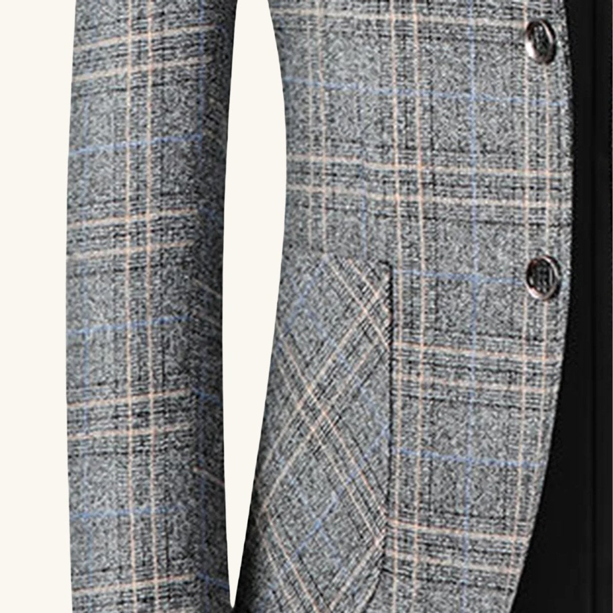 Warren | Men's Checked Lightweight Slim Fit Blazer, Smart Casual Blazer Suit | The Dress Cellar