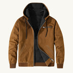 Wesley | Men's Hooded Fleece-Lined Jacket, Warm Winter Coat | The Dress Cellar