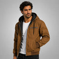 Wesley | Men's Hooded Fleece-Lined Jacket, Warm Winter Coat | The Dress Cellar