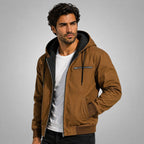Wesley | Men's Hooded Fleece-Lined Jacket, Warm Winter Coat | The Dress Cellar
