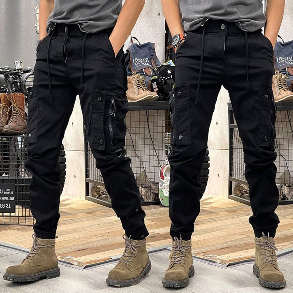 Walter | Men's Cargo Pants with Multiple Pockets, Practical Work Pants | The Dress Cellar