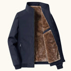 Wyatt | Men's Fleece-Lined Jacket, Relaxed Structured Autumn Jacket | The Dress Cellar