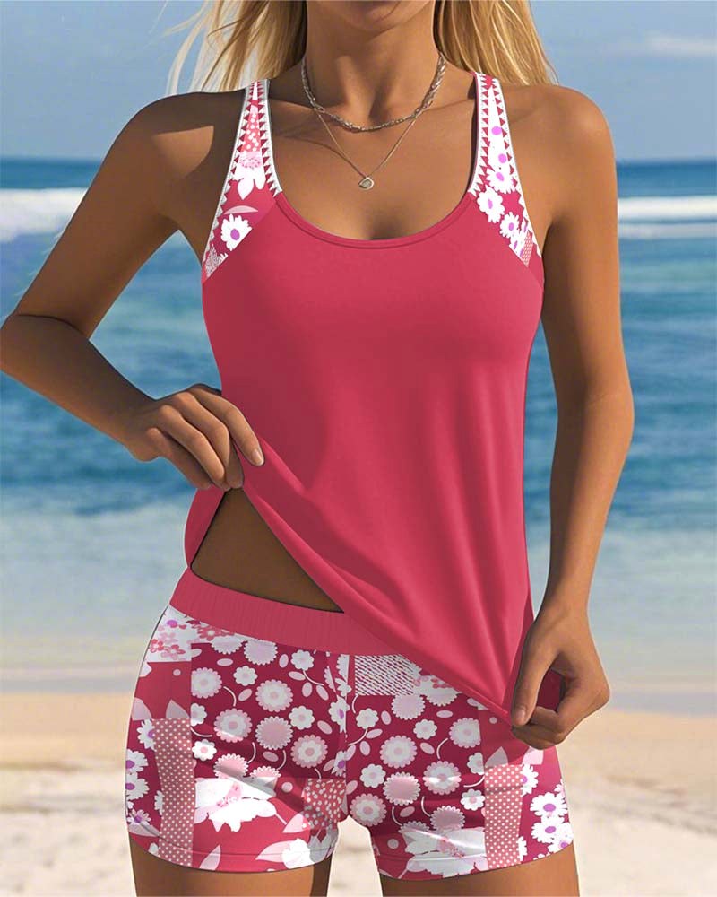 Zoe | Women's Tankini Two-Piece Swim Set - image 14